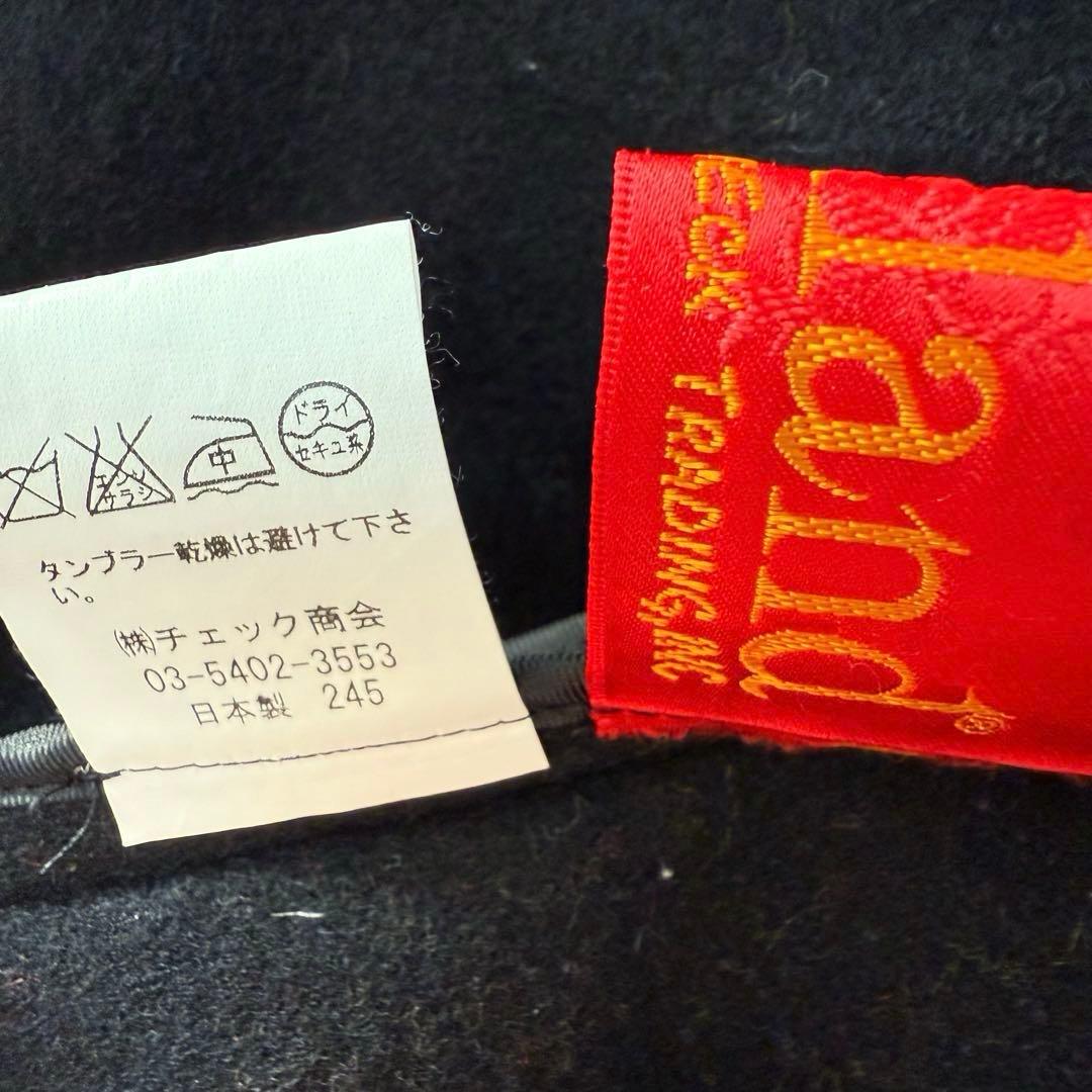 ヨークランド Yorkland チェック柄 ウール ヴィンテージ 赤 緑