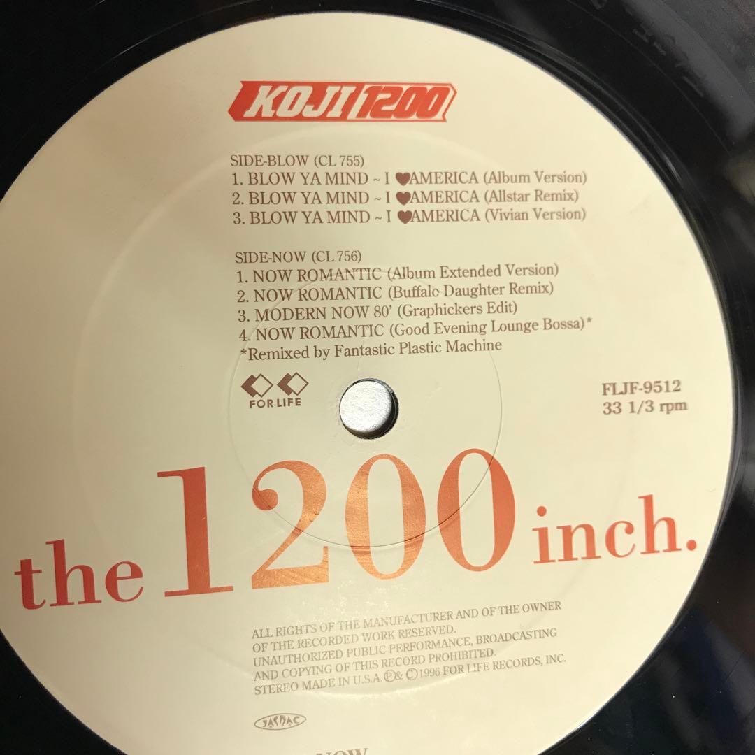 KOJI1200 the 1200 inch. 12インチレコード