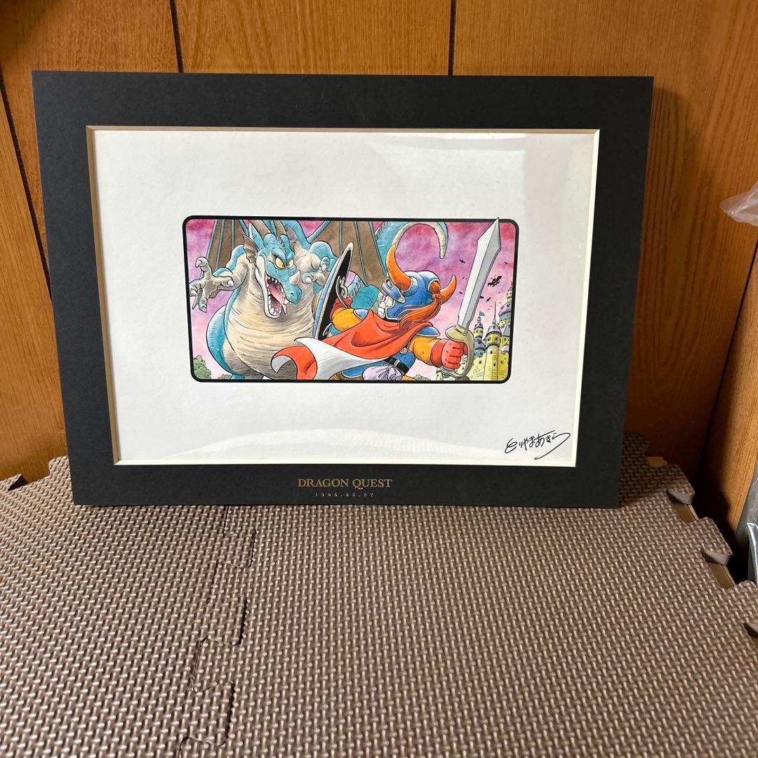 Vジャンプ 鳥山明 ドラゴンクエスト1 2 3 複製原稿 3枚セット
