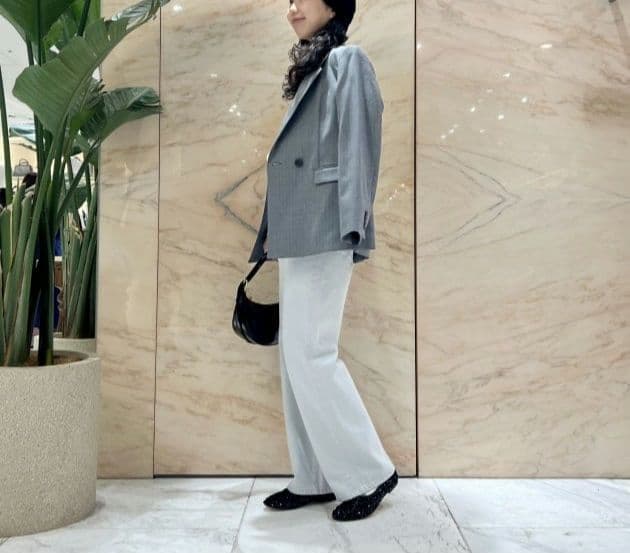 ◇美品◇Demj-Luxe BEAMS 2ボタンダブルブレストジャケット