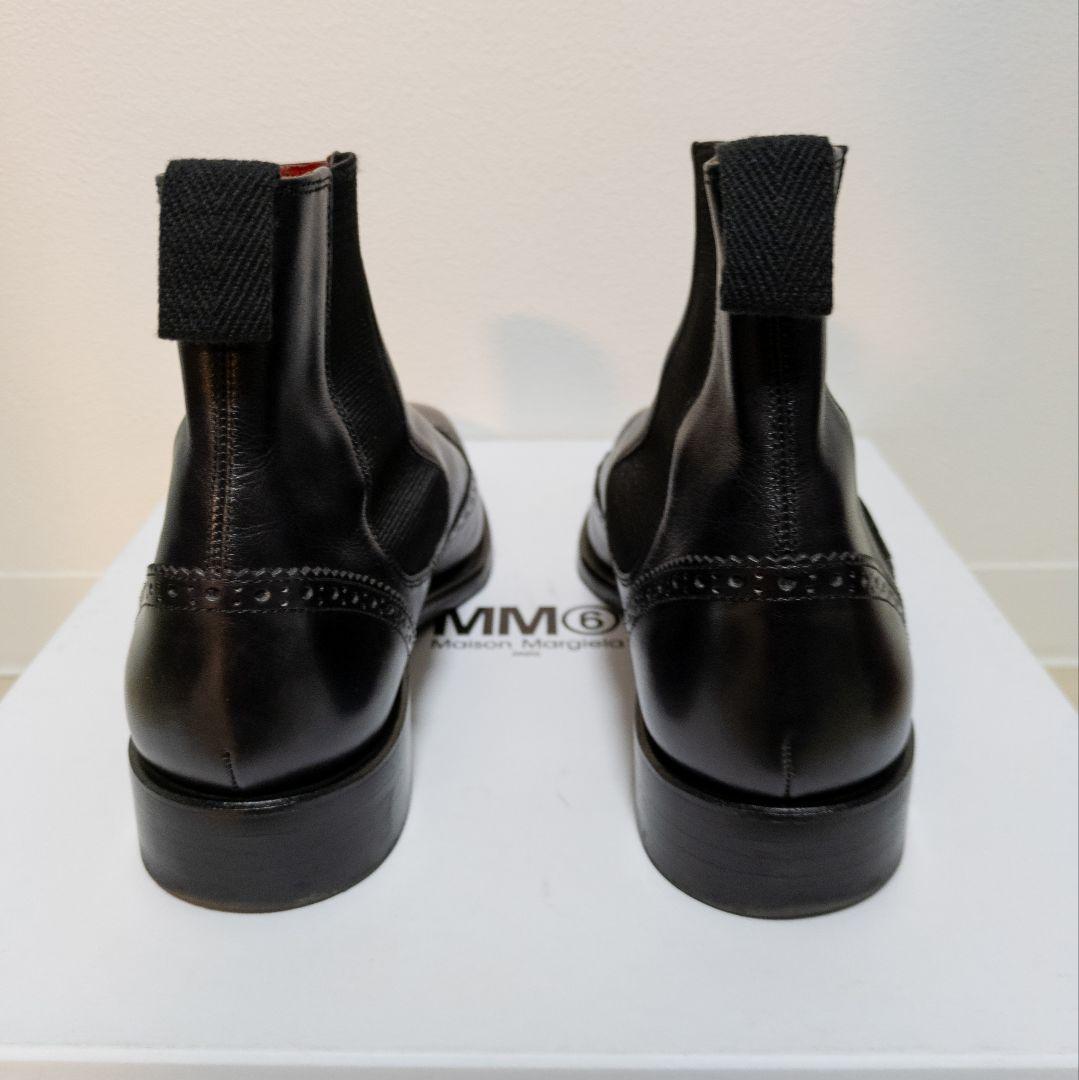 Perfetto BRITANNIA ウィングチップサイドゴアブーツ サイズ7