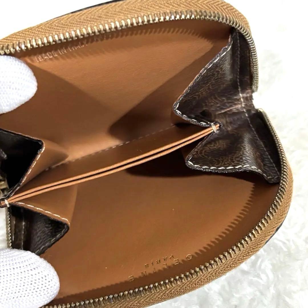 【美品】CELINE セリーヌ　マカダム　トリオンフ　ケース　小銭入れ
