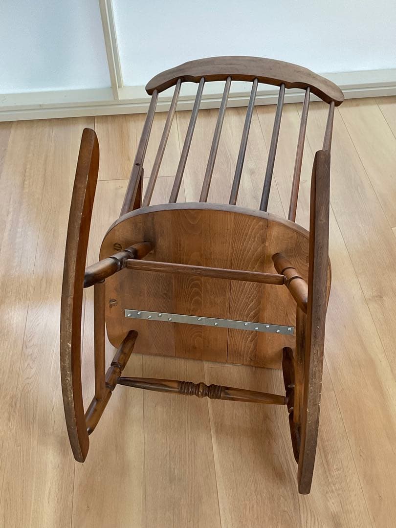 ロッキングチェア　アームチェア　揺り椅子　古家具　アンティーク家具