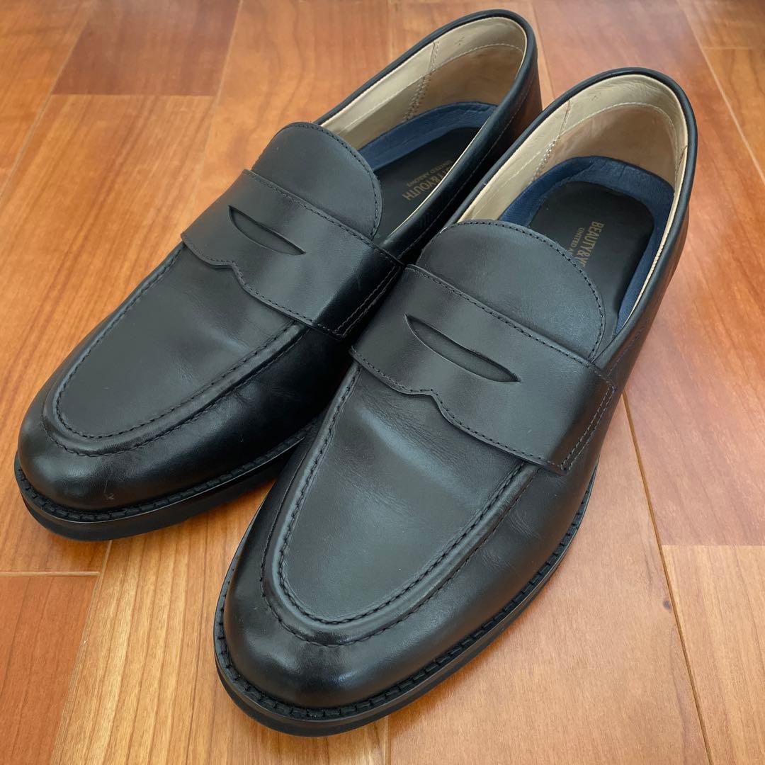 短時間着用　BEAUTY&YOUTH UNITED ARROWS ローファー