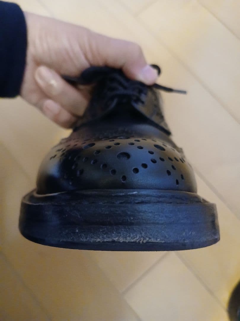 Tricker's ブラック ドレスシューズ 9.5 28cm