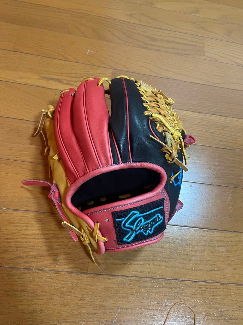 久保田スラッガー 限定 軟式グラブ セカンド ショート用 （湯もみ型付け済）