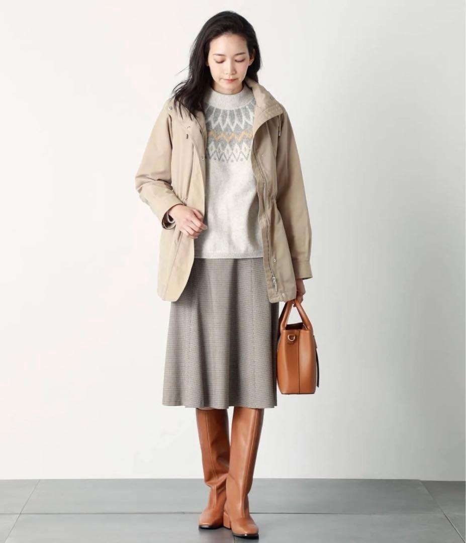 NEW YORKER 2023 コットンナイロンツイル ライナー付きモッズコート