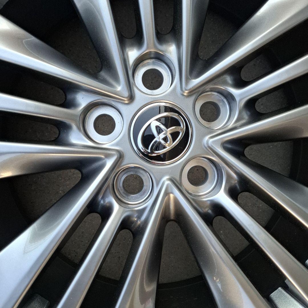 新型アルファード　40系　純正ホイール　タイヤ　18インチ　4本セット　新車外し