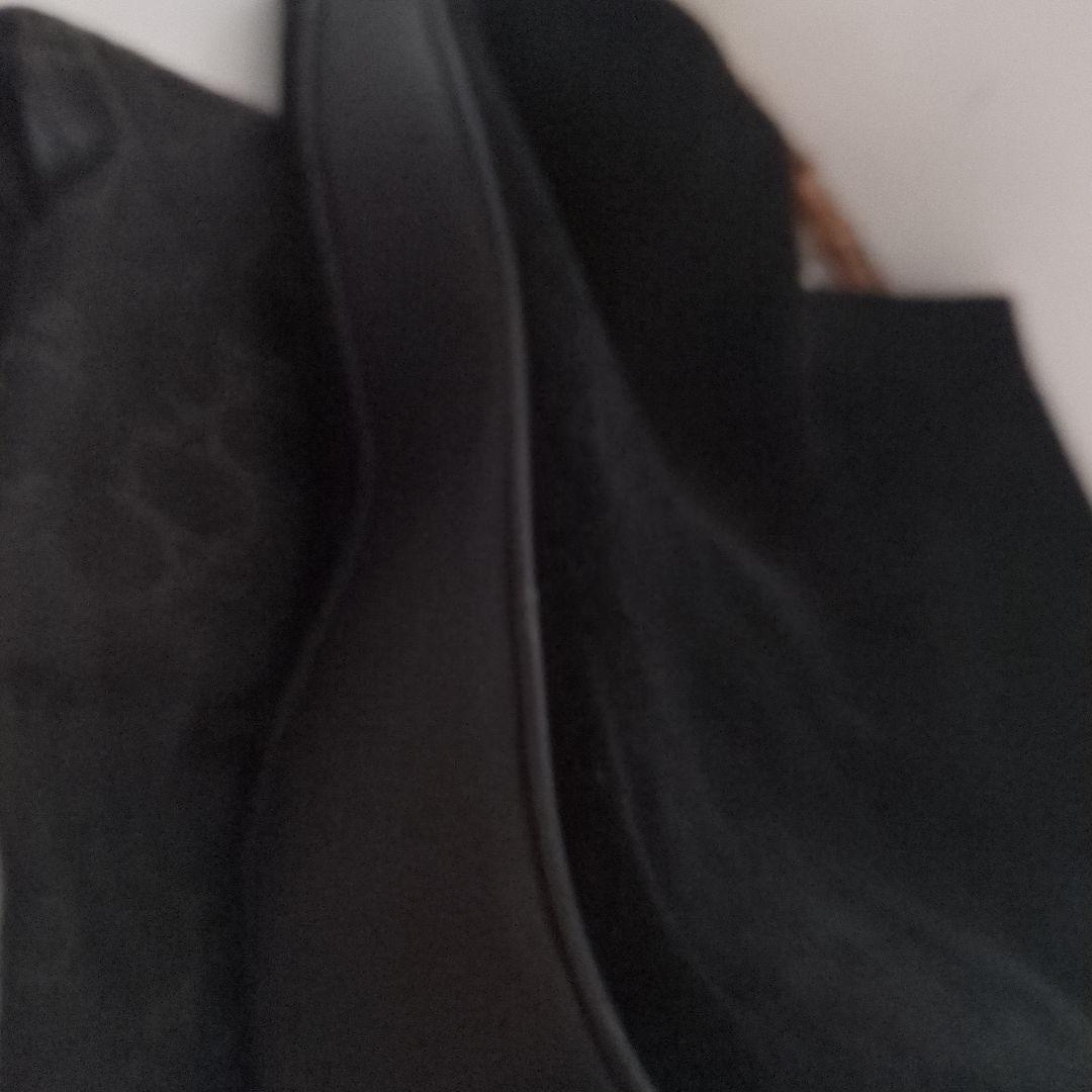 GUCCI　バンブー　ショルダーバック　スエード