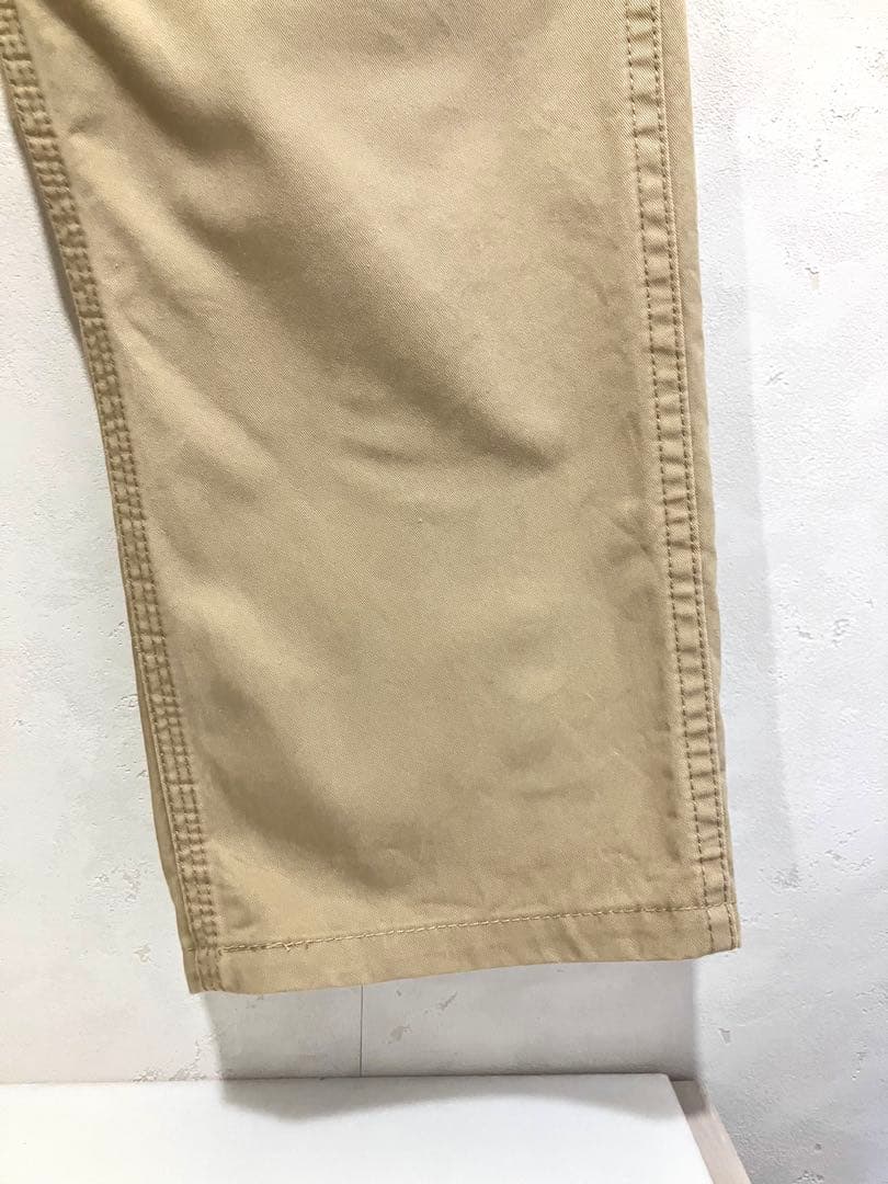 SASSAFRAS フォールリーフスプレイヤーパンツ ギャバジン生地使用