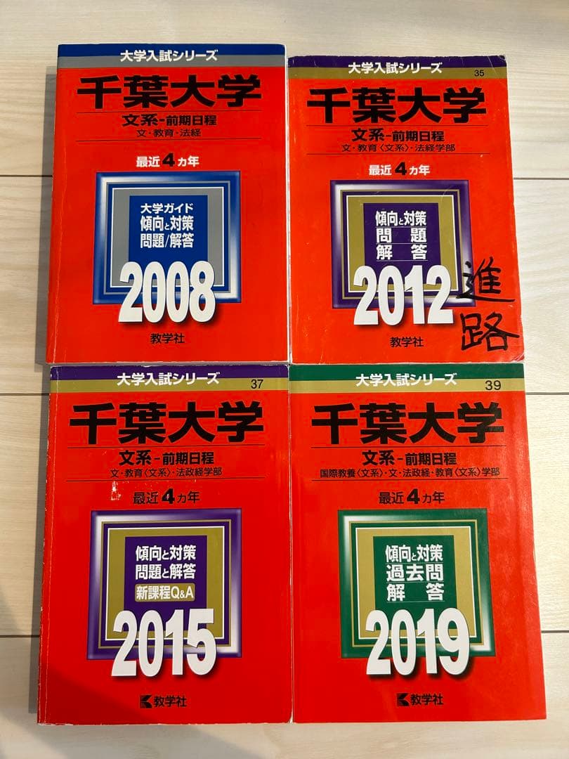 千葉大学　赤本　文系前期　2004-2018