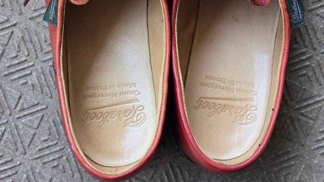 【美品】Paraboot MICHAEL　ミカエル　赤茶　40.5