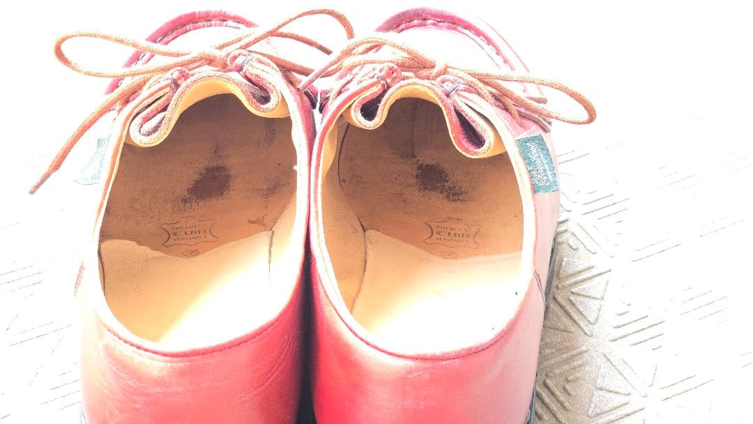 【美品】Paraboot MICHAEL　ミカエル　赤茶　40.5