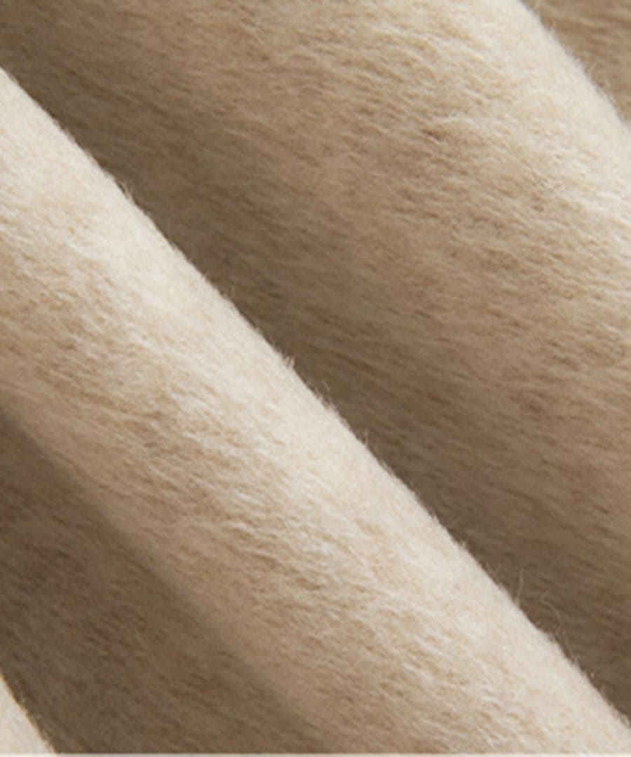 Fanostudios リボンタイ ショートウールコート FQ24W101 Ｓ