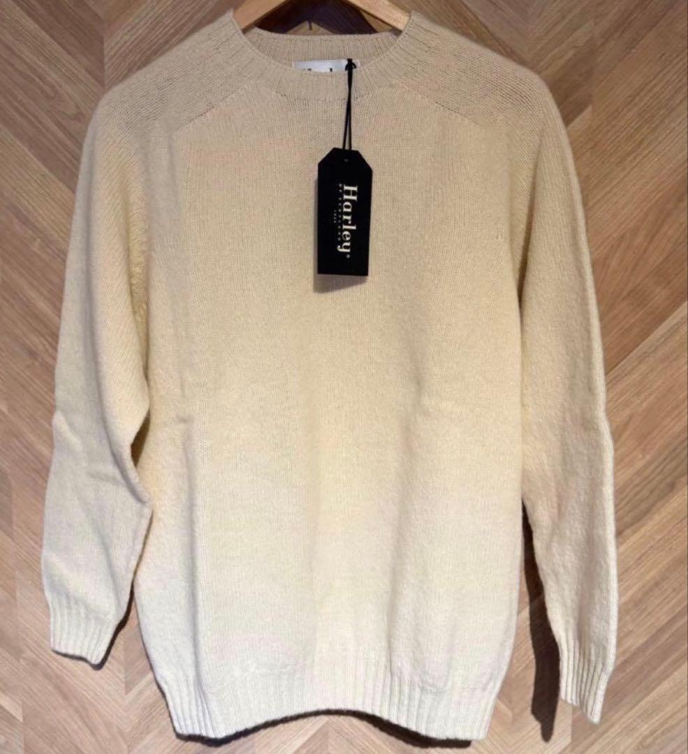 新品 Harley of Scotland クルーネックセーター 40