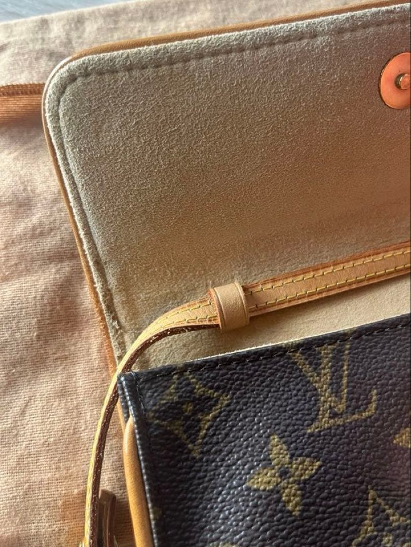 Louis Vuitton モノグラム ポシェットツインPM M51854