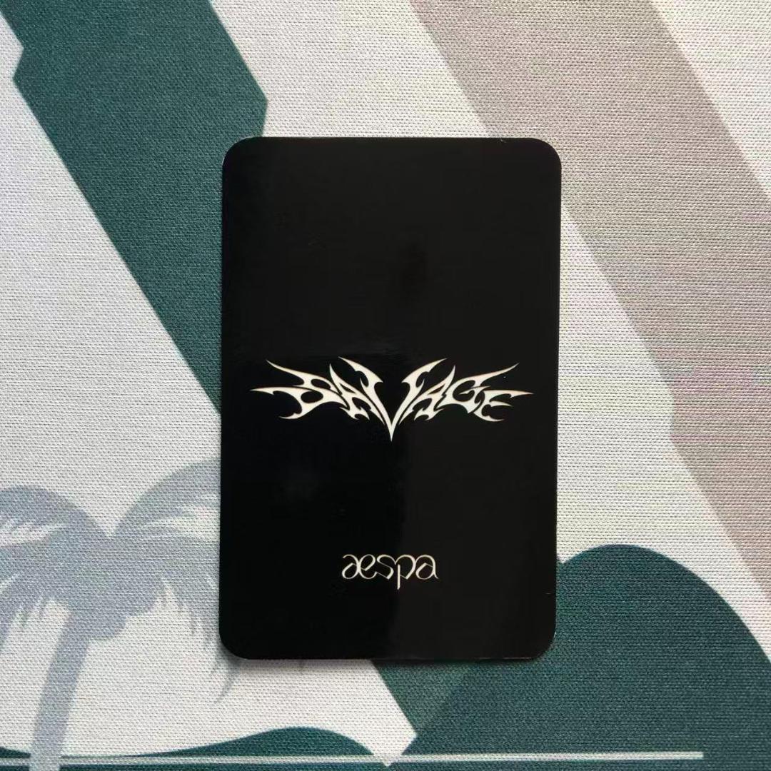 aespa エスパ Savage sgs ボックス トレカ ウィンター