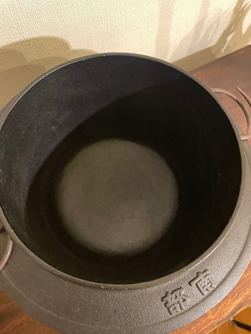 【限定セール】南部鉄器　羽釜鍋　羽釜　ご飯