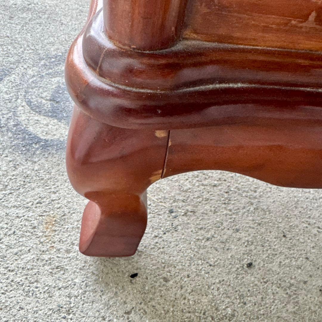 アンティーク家具 キャビネット レトロ 収納 花柄 花模様 チェスト