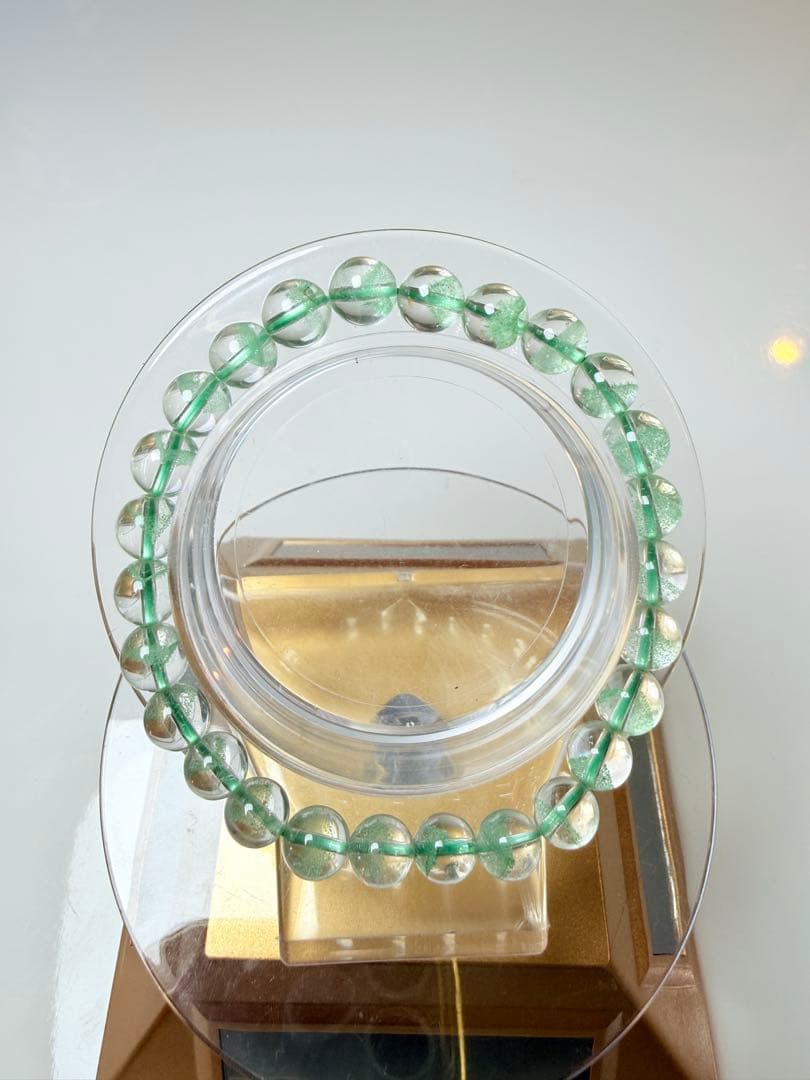 グリーンファントム　クォーツブレスレット【マダガスカル産】