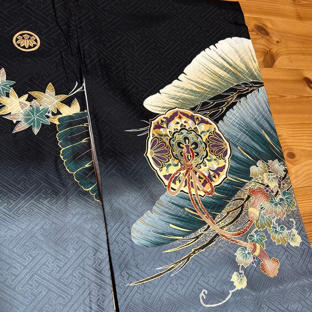 お宮参りの着物　男の子　一つ身