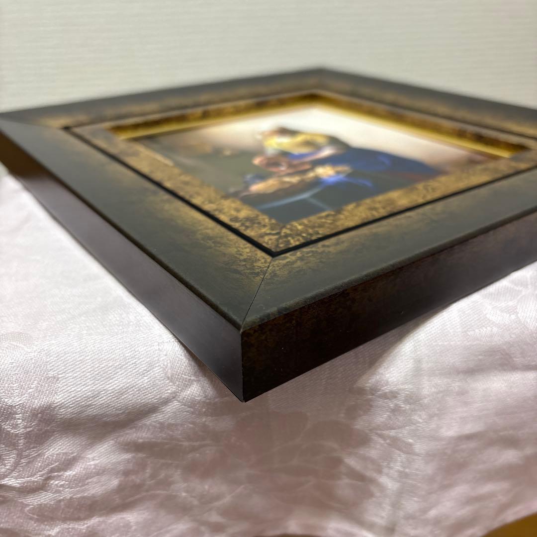 フェルメール「The Milkmaid」　『牛乳を注ぐ女』　複製画