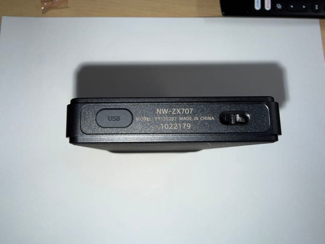 SONY ウォークマン NW-ZX707+サンディスク128GBマイクロSD付き