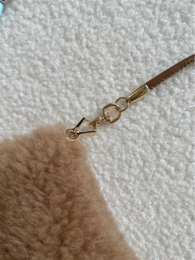 新品未使用 ベアミトン 手袋 秋冬 テディベアミトン　ライトブラウン