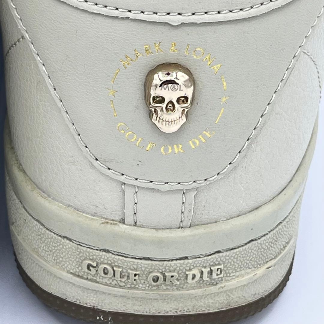 未使用　MARK＆LONA マーク＆ロナ BOA ゴルフシューズ　27 ベージュ