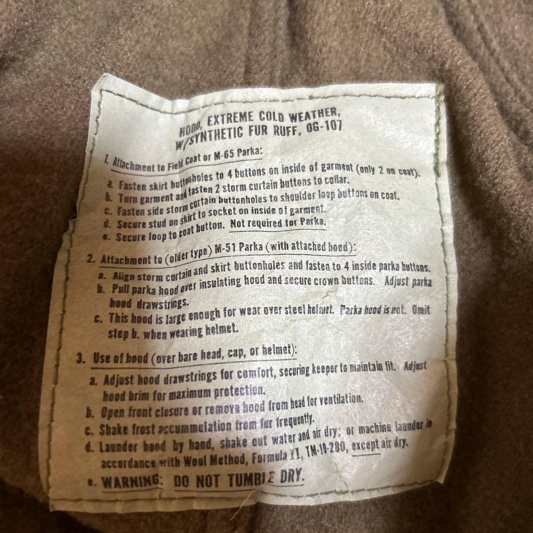 m65 モッズコート 美品　サイズXS フルセット　フィッシュテール パーカー