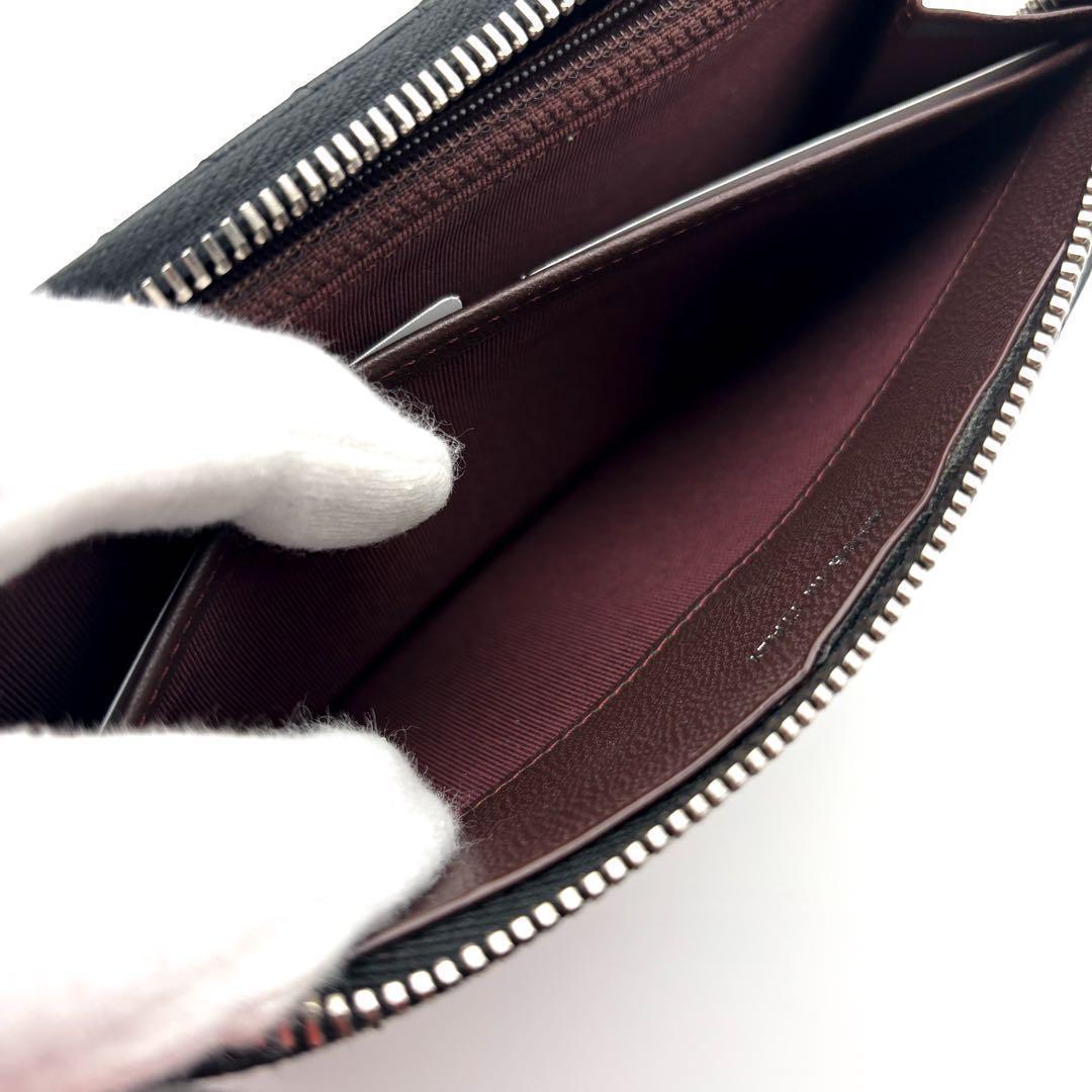 【美品✨】シャネル 長財布 シェブロン Vステッチ ラウンドジップ