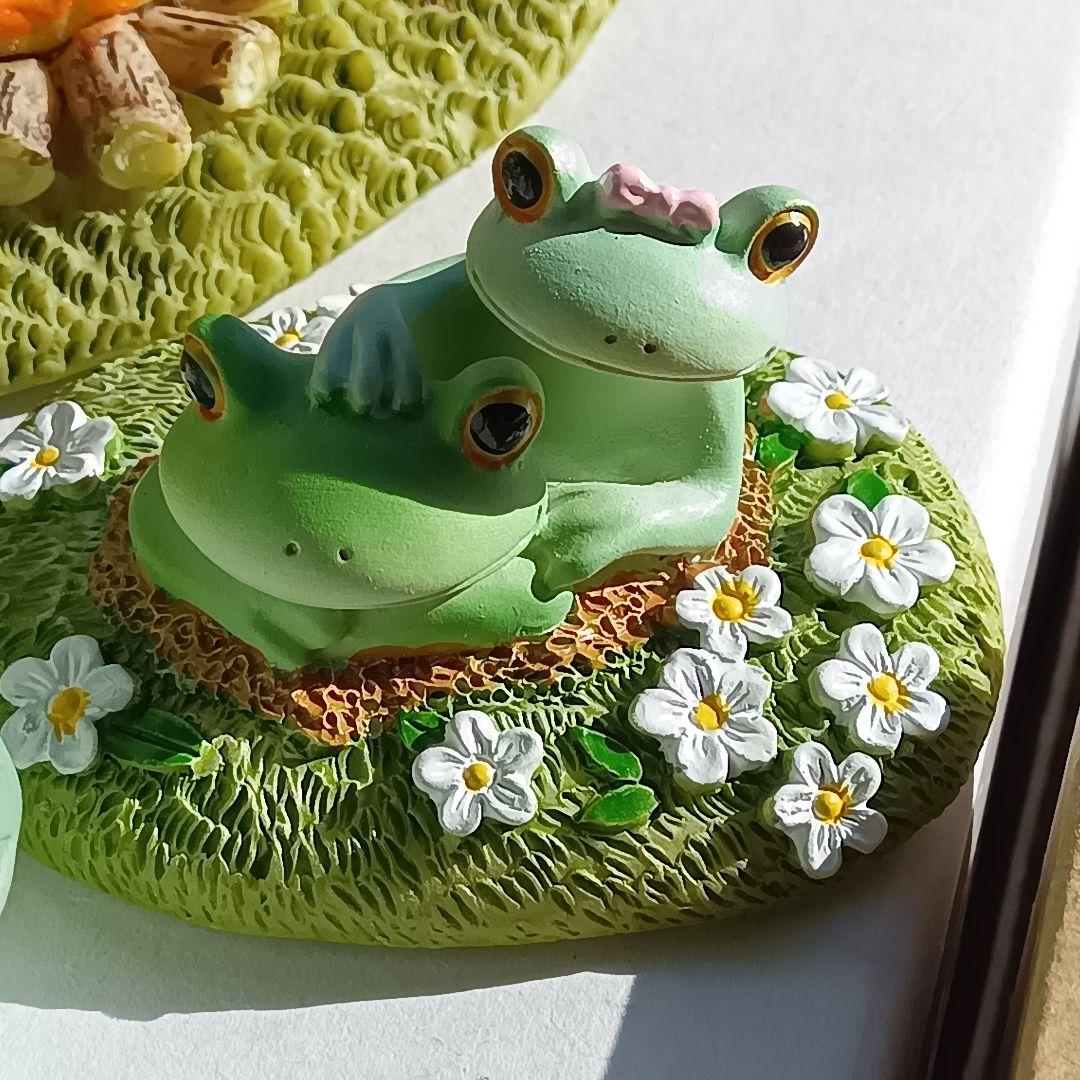 コポーカエル　ペア（カップル）１５点のミニチュア