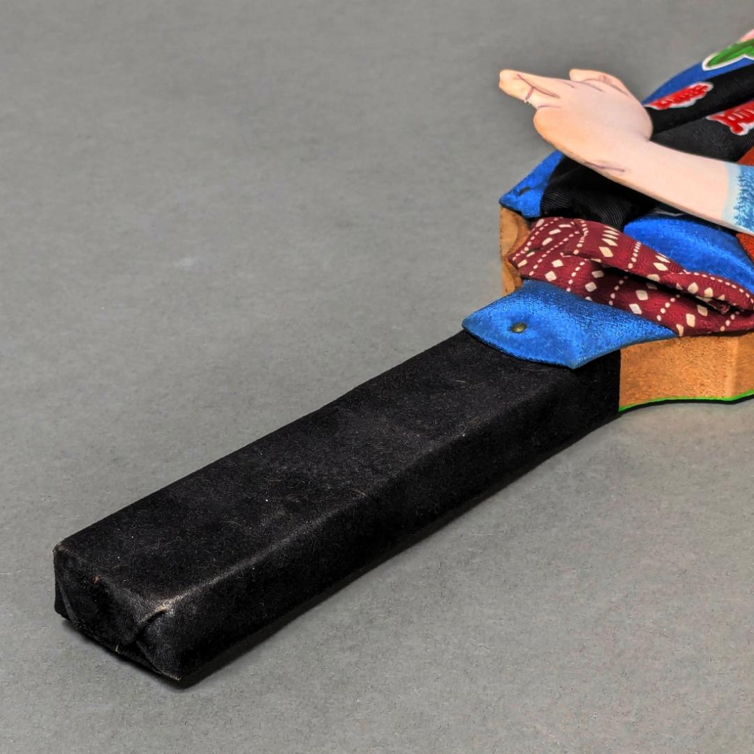 押絵羽子板　琴山？　当時物　アンティーク　昭和レトロ　日本人形　正月飾り　c