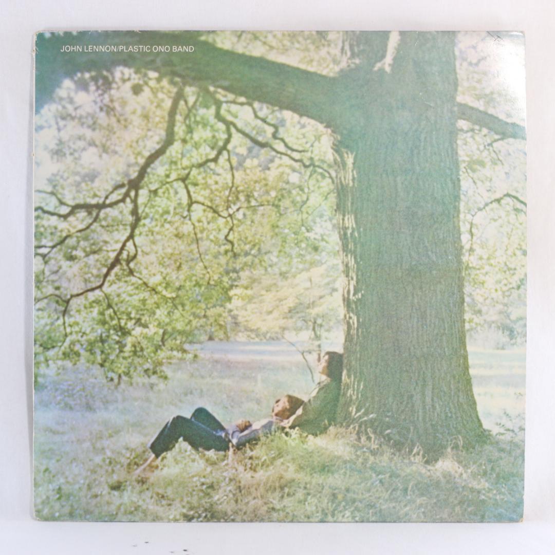 英LP John Lennon Plastic Ono Band UK再発盤