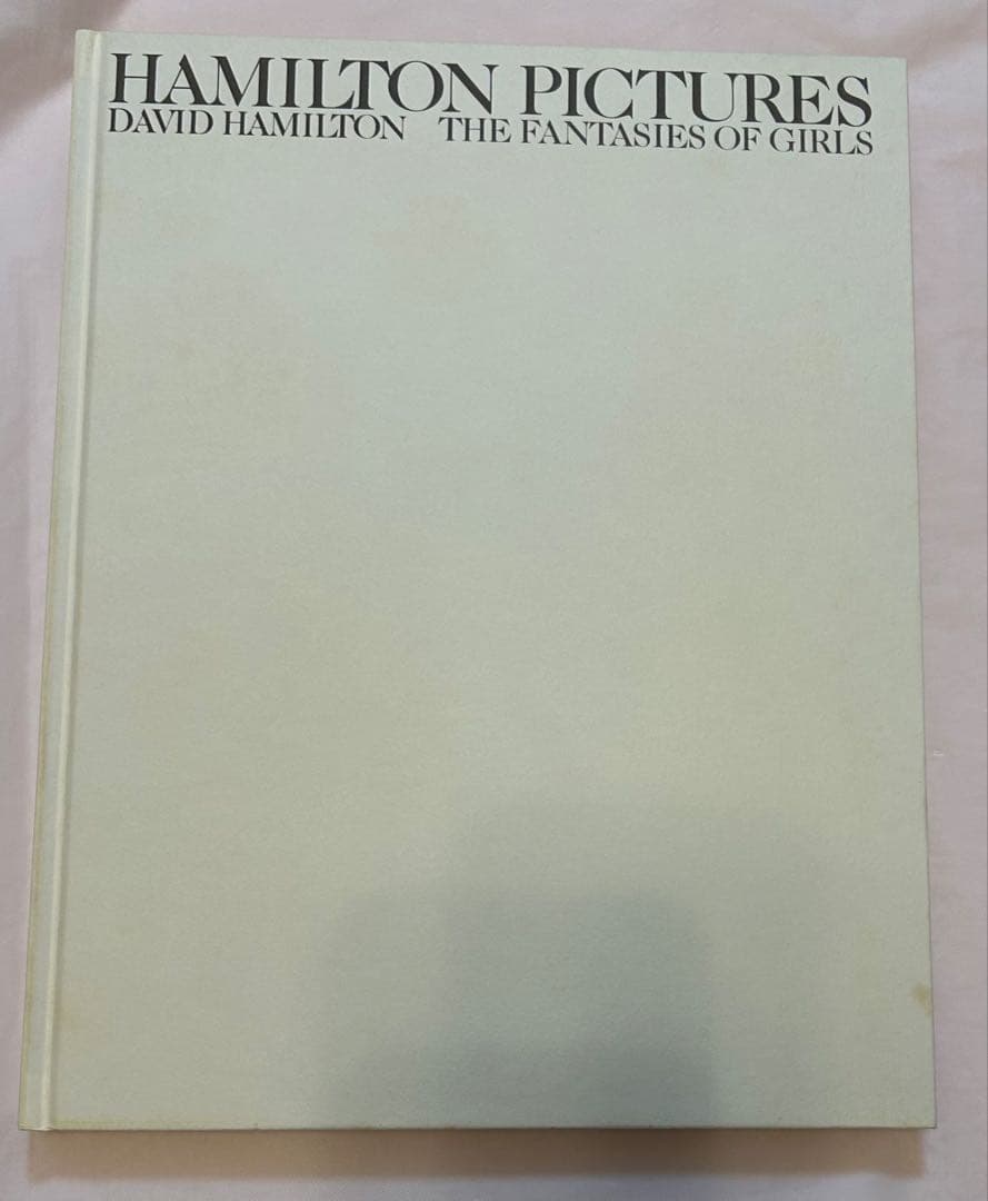 ハミルトン・ピクチャーズ David Hamilton 初版 帯、フライヤー付