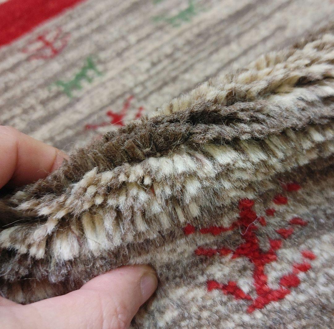 ペルシャ絨毯　ギャッベ　新品　85x55 cm Persia Gabbeh