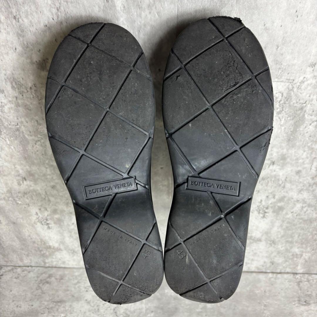 美品✨Bottega Veneta パドルブーツ ラバー 38 黒 保存袋付き