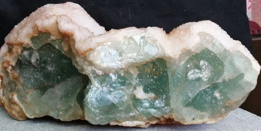 水晶 フローライト 13kg ーtot012