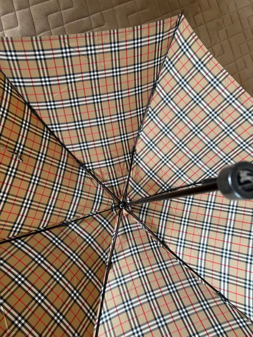 BURBERRY 折りたたみ傘 チェック柄