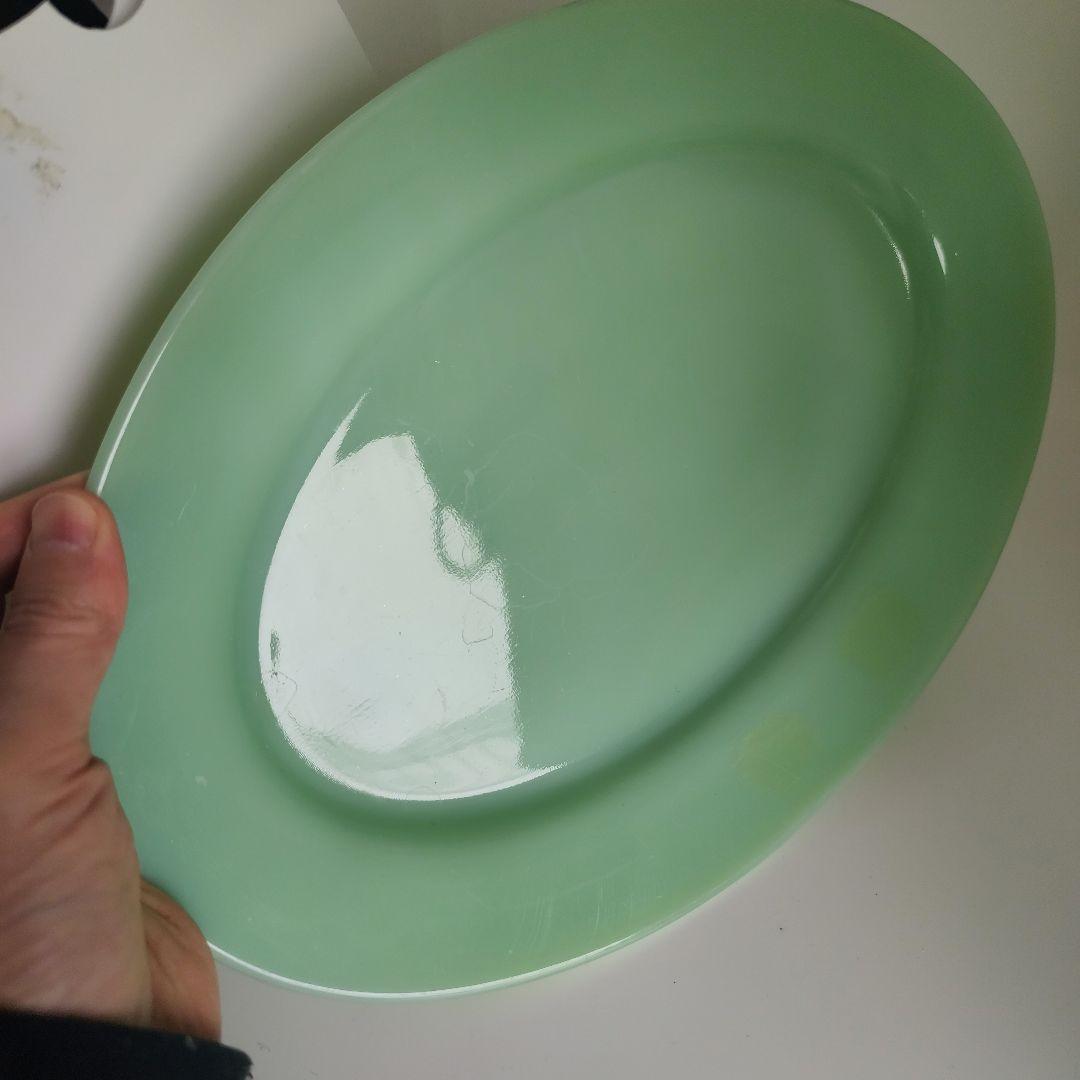 ファイヤーキング　ジェダイ　レアサイズ　オーバル　初期刻印　レストランウェア