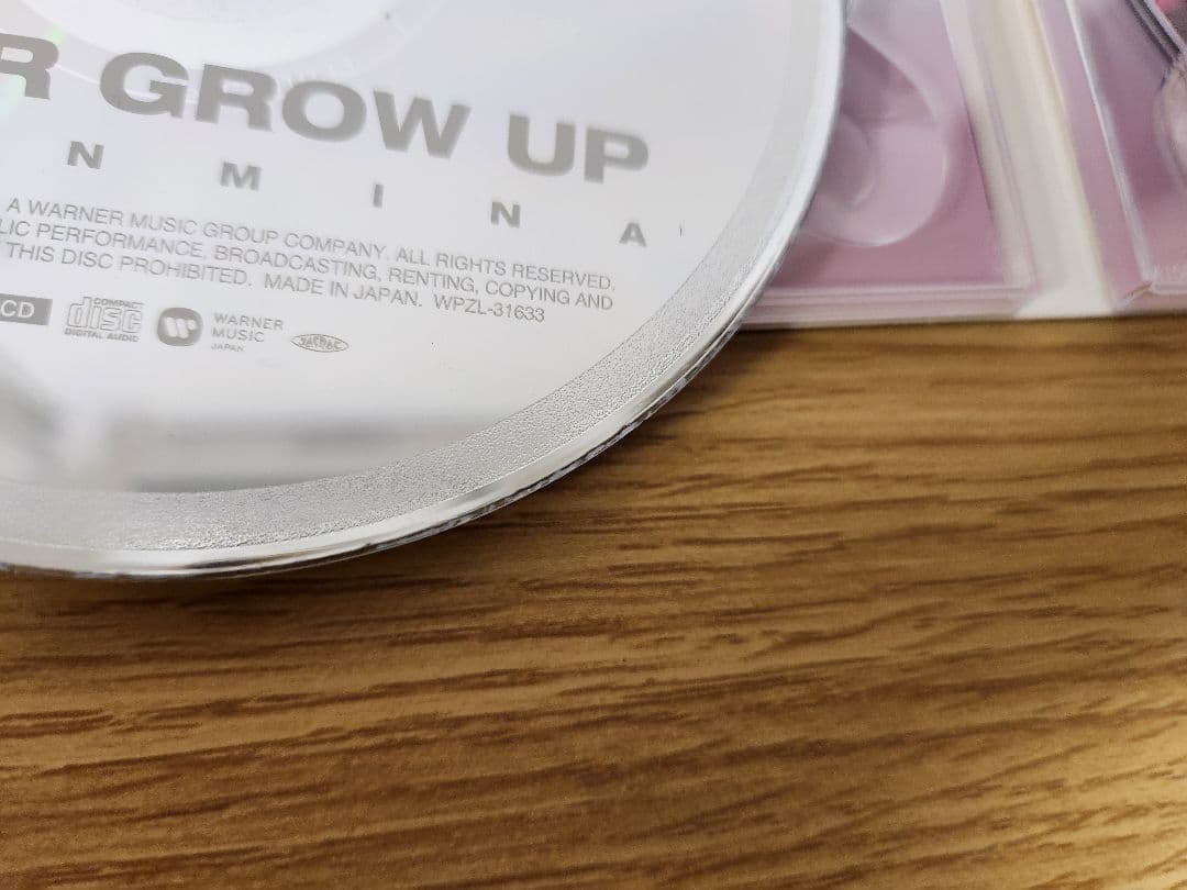 ちゃんみな NEVER GROW UP 初回限定盤 CD＋DVD