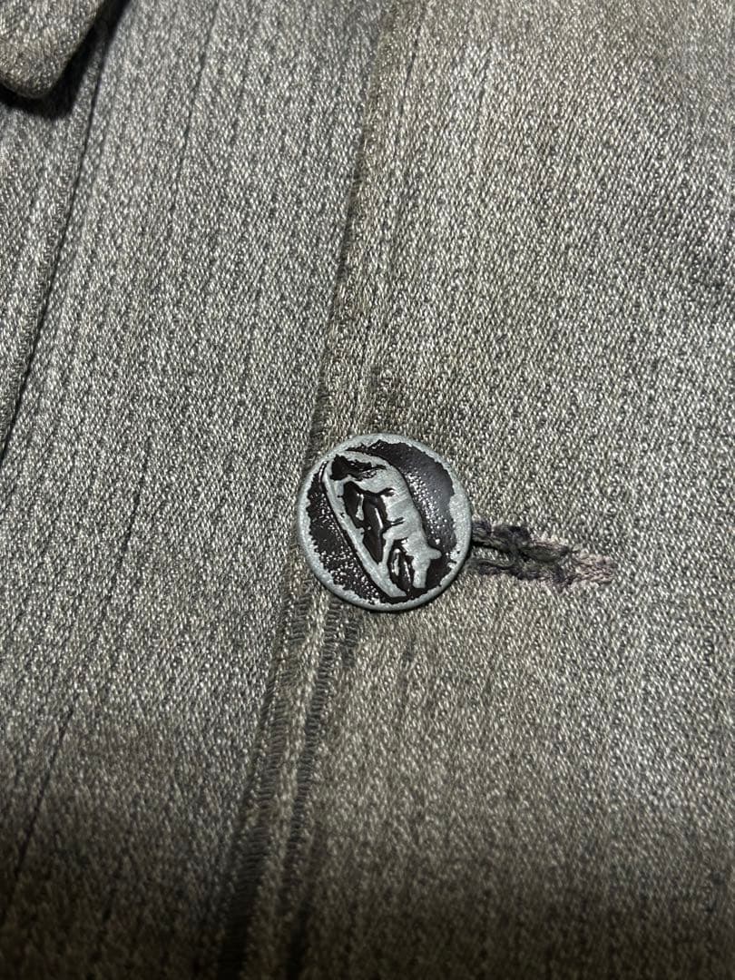 40年代 フランス コットンピケ ハンティング ジャケット