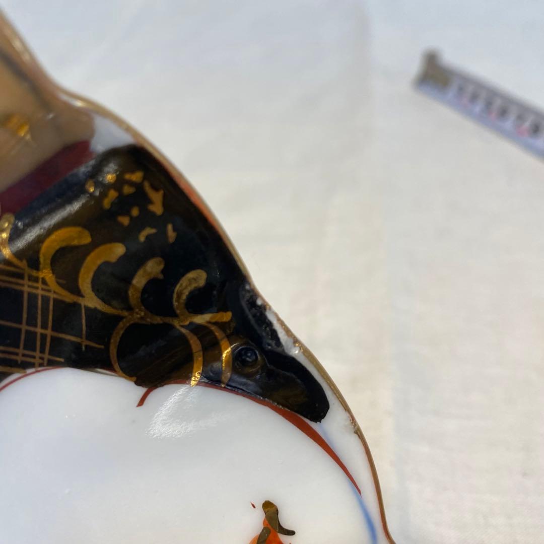 大聖寺伊万里　伊万里　古伊万里　なます皿　色絵　金襴手　松竹梅　花の図　2客