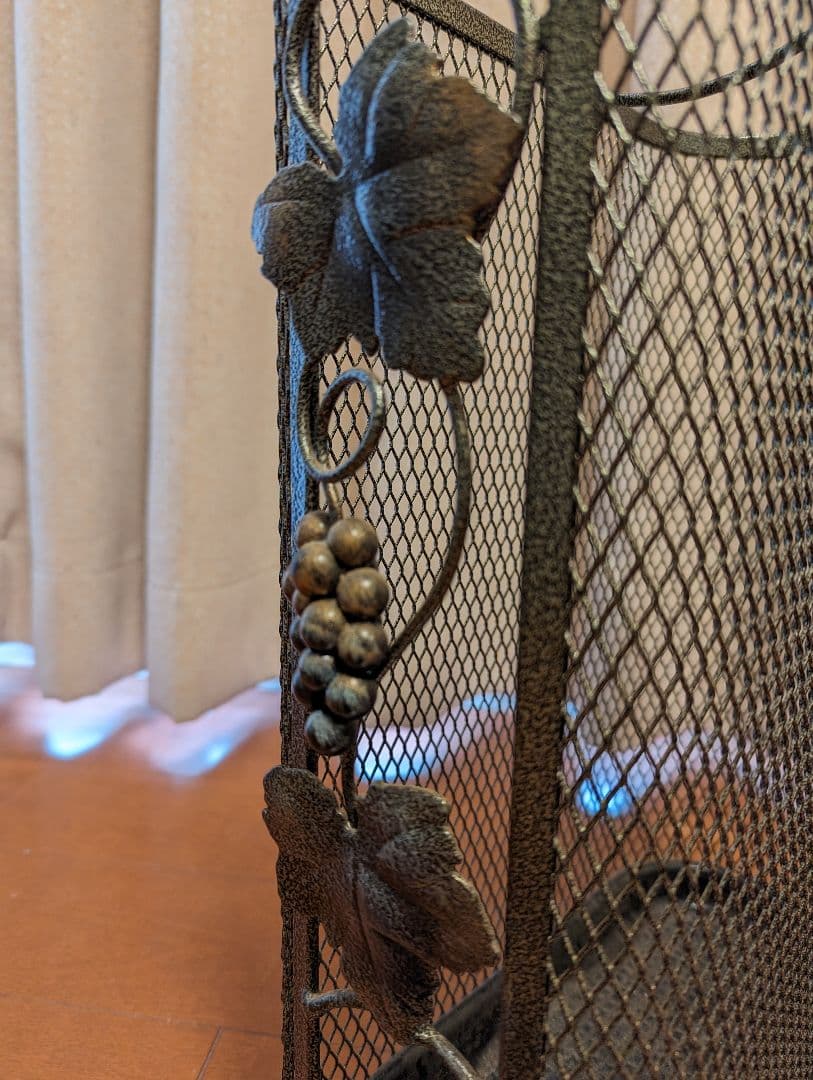 傘立て　アイアン　インテリア　ぶどうモチーフ　葡萄　アンティーク傘立て