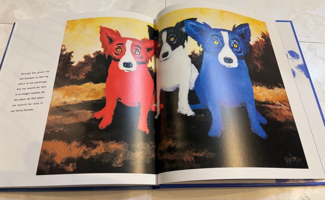 『Blue Dog』ジョージ・ロドリーゲ　画集　洋書