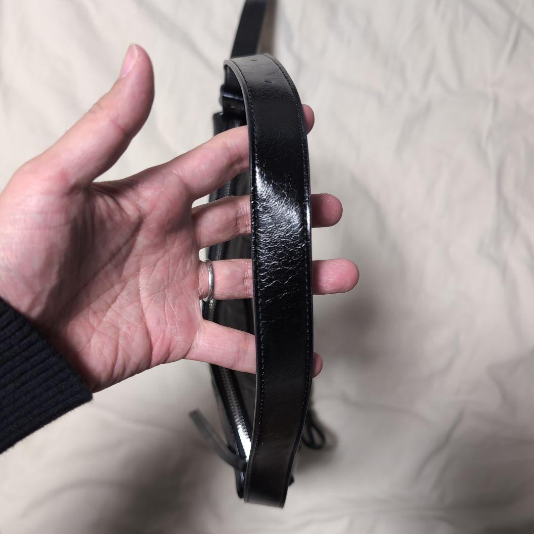 【大人気】Matin Kim ワンショルダーバッグ　黒