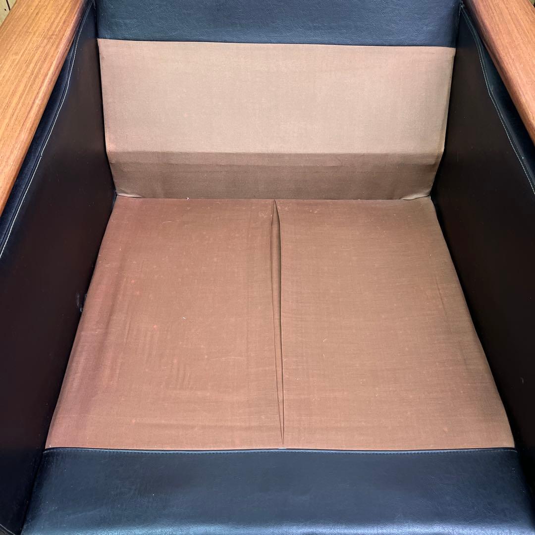 レトロ 一人掛け　ソファー　FUJI FURNITURE 1脚