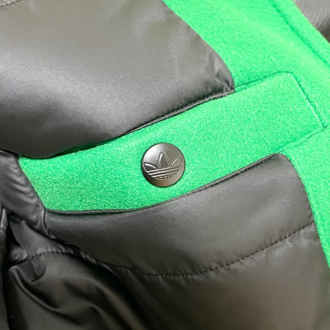adidas スタジャン　グリーン　【美品】　ボンバージャケット　アディダス