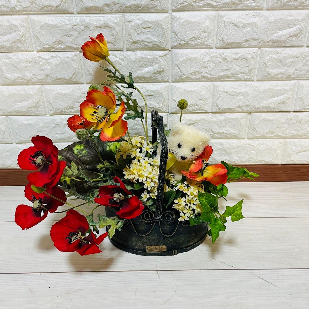 エミリオロバ　造花　アートフラワー　ラナンキュラス　高級造花