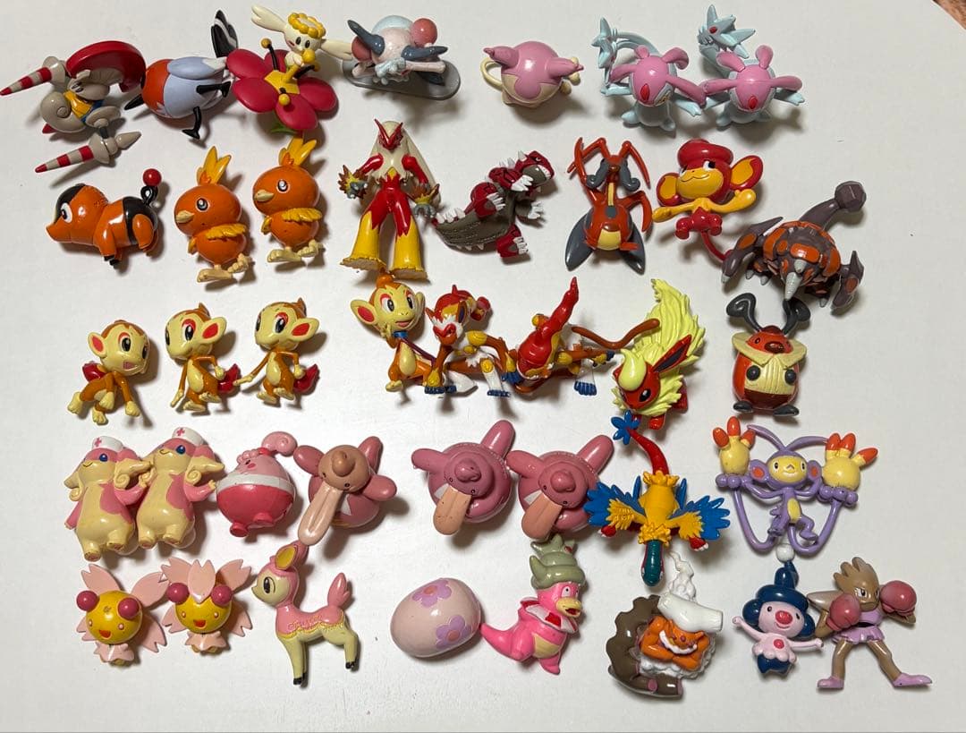 ポケモン コレクションフィギュア 指人形 モンコレ まとめ売り 1〜6世代